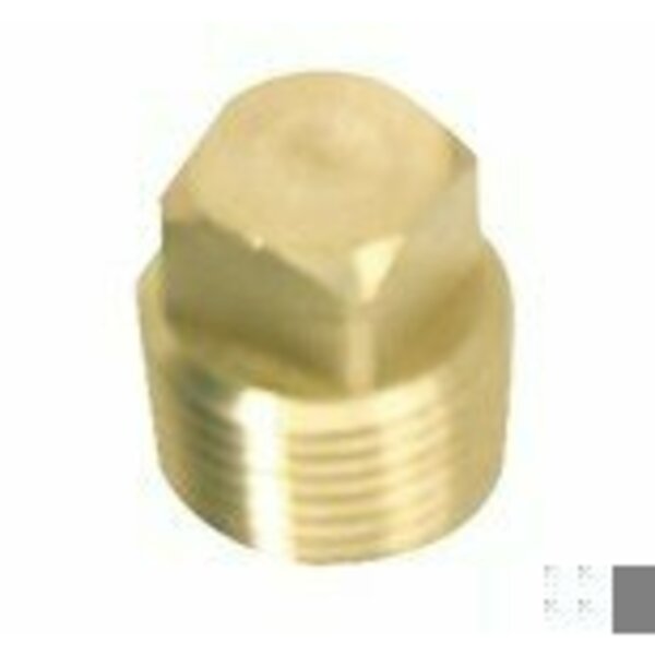 Whitecap Ind BOAT DRAIN PLUG Garboard; 1/2 Inch Diameter; Brass S-5052C